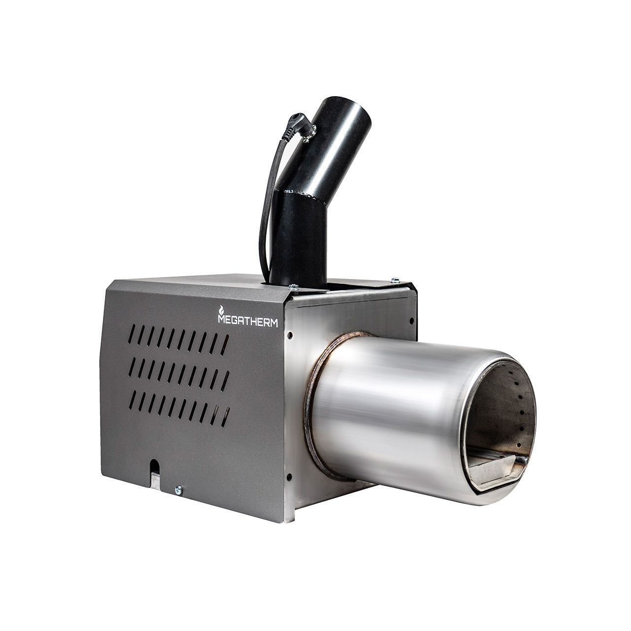 Wood Pellet Burner Pyro 60 - Front Left Side - Industrial Equipment Megatherm