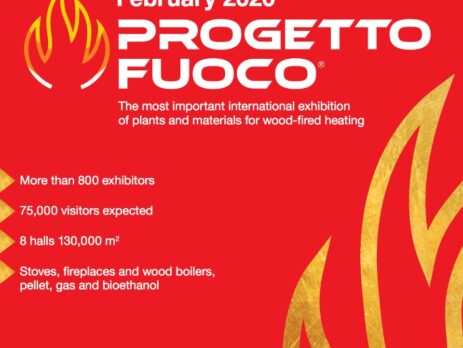 Progetto Fuoco 2020 International Exhibition for Biomass & Wood Heating - Megatherm