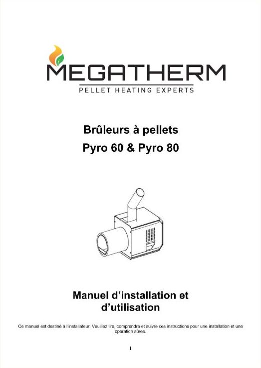 Instructions d'installation et d'utilisation - Megatherm